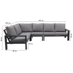 VDG Montana/Mindo Aluminium Loungeset -Populair Tuinmeubilair 1000073182 0102