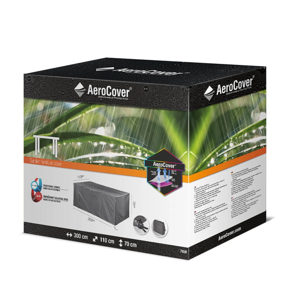 Aerocover Tuintafelhoes 300x110 Cm 5 Aerocover Tuintafelhoes 300x110 Cm - Afbeelding 3