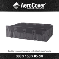 Aerocover Tuinsethoes - 300x150x85 Cm -Populair Tuinmeubilair 1000073195 0101
