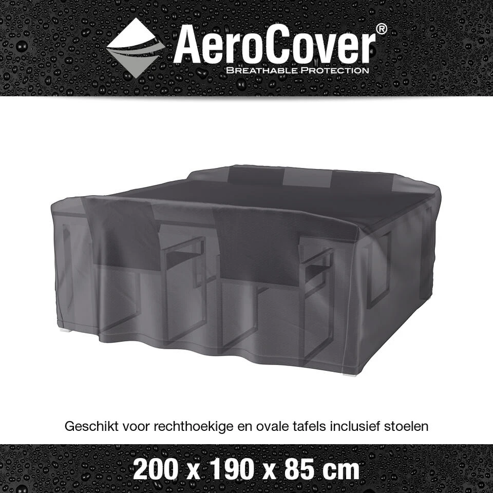 Aerocover Tuinsethoes - 200x190x85 Cm 4 Aerocover Tuinsethoes - 200x190x85 Cm - Afbeelding 2