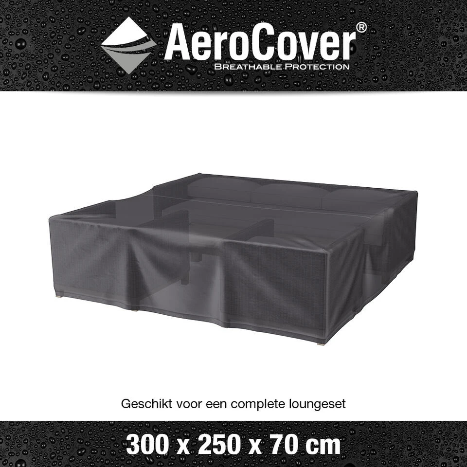 Aerocover Loungesethoes 300x250x70 Cm 4 Aerocover Loungesethoes 300x250x70 Cm - Afbeelding 2