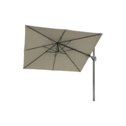 Platinum Voyager Zweefparasol T2 2,7x2,7 M. - Taupe Met Voet En Hoes -Populair Tuinmeubilair 1000073326 0102