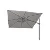4-Seasons Zweefparasol Siesta Premium 300 X 300 Cm - Charcoal -Populair Tuinmeubilair 1000074477