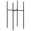 Mica Decorations Plantenstandaard - Verhoger - Zwart - H35 X B21 Cm 2 Mica Decorations Plantenstandaard - Verhoger - Zwart - H35 X B21 Cm -Populair Tuinmeubilair 1000076978