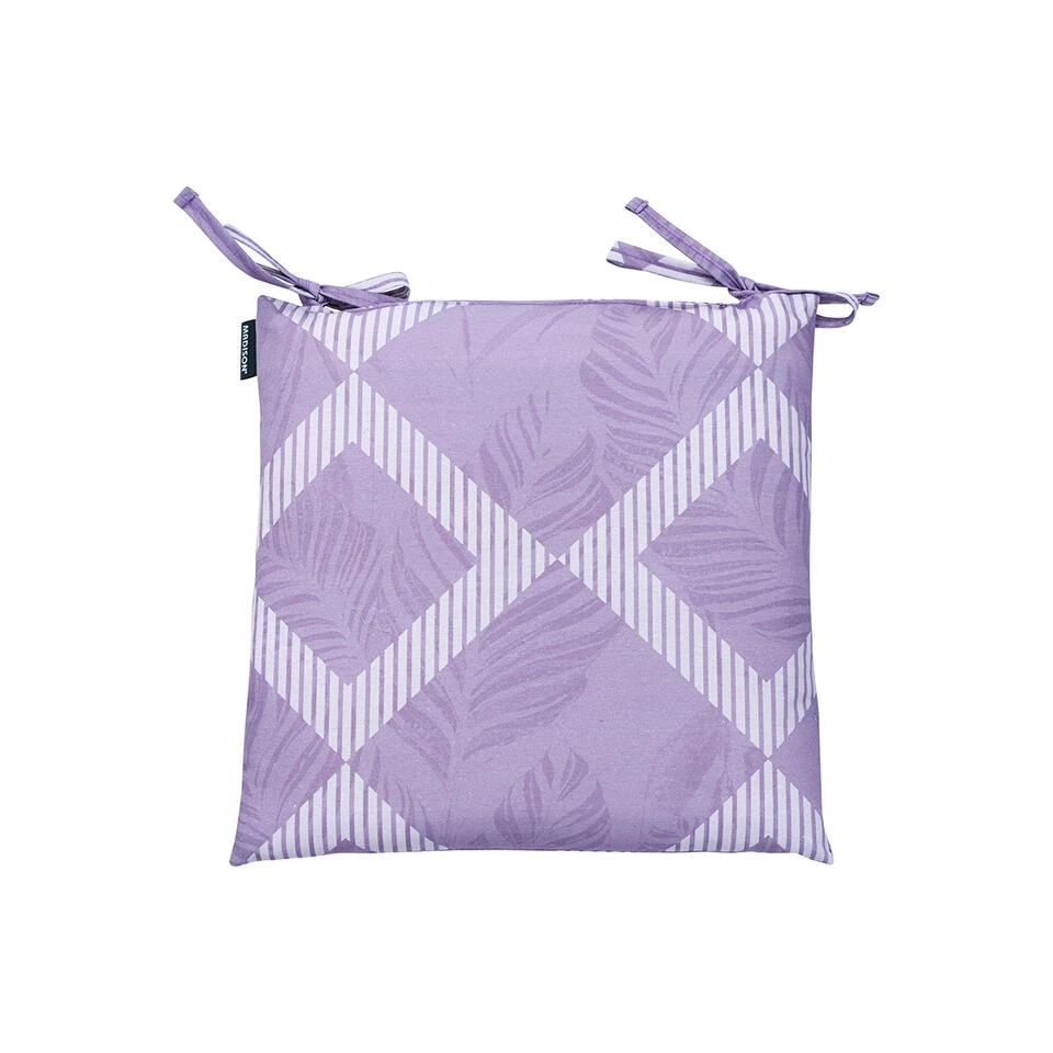Madison - Zitkussen 46x46 - Paars - Demi Lila 4 Madison - Zitkussen 46x46 - Paars - Demi Lila - Afbeelding 2