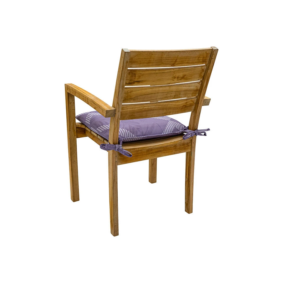 Madison - Zitkussen 46x46 - Paars - Demi Lila 6 Madison - Zitkussen 46x46 - Paars - Demi Lila - Afbeelding 4