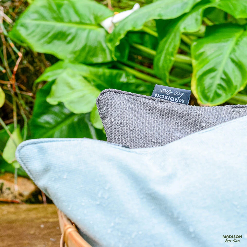 Madison - Bankkussen 110x48 - Grijs - Dark Grey Recycled Canvas 5 Madison - Bankkussen 110x48 - Grijs - Dark Grey Recycled Canvas - Afbeelding 3