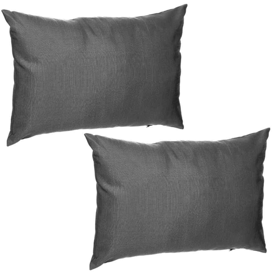 Hesperide Sierkussen - Binnen/ Buiten Bank - Antraciet - 30 X 50 Cm 5 Hesperide Sierkussen - Binnen/ Buiten Bank - Antraciet - 30 X 50 Cm - Afbeelding 3