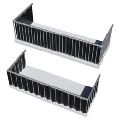 Tectake - Balkondoek Privacydoek - 75 Cmx6m - Zwart -Populair Tuinmeubilair 1000086075 0103