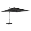 Exotan Parasol Buiten Roma - Aluminium - Antraciet - 265x300x300 -Populair Tuinmeubilair 1000088238