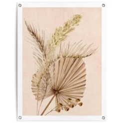 Tuinposter Japandi Style 80x60 Cm Beige