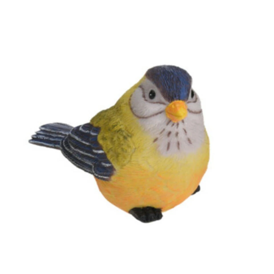 Merkloos Decoratie Tuinbeeld Vogeltje - Putter - Polystone - 12 Cm 4 Merkloos Decoratie Tuinbeeld Vogeltje - Putter - Polystone - 12 Cm - Afbeelding 2