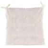 Anna's Collection Stoelkussen Gewatteerd - Ivoor - 38 X 38 Cm -Populair Tuinmeubilair 1000091181
