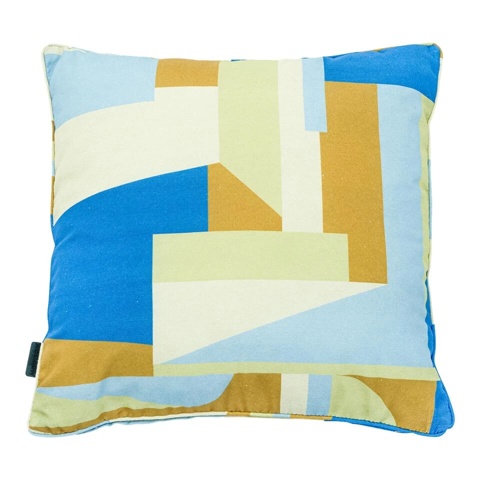 Madison Sierkussen Set Geel - Blauw - 3 Stuks 5 Madison Sierkussen Set Geel - Blauw - 3 Stuks - Afbeelding 3