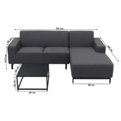 Boavista/Toronto Loungeset - Sooty - 3-delig - Links 7 Boavista/Toronto Loungeset - Sooty - 3-delig - Links -Populair Tuinmeubilair 1000092108 0101
