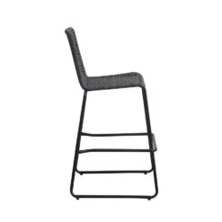 Barkruk Buiten Ray Gevlochten Touw Antraciet - 60,50x56x105 Cm - Touw - Grijs 9 Barkruk Buiten Ray Gevlochten Touw Antraciet - 60,50x56x105 Cm - Touw - Grijs -Populair Tuinmeubilair 1000092414 0103