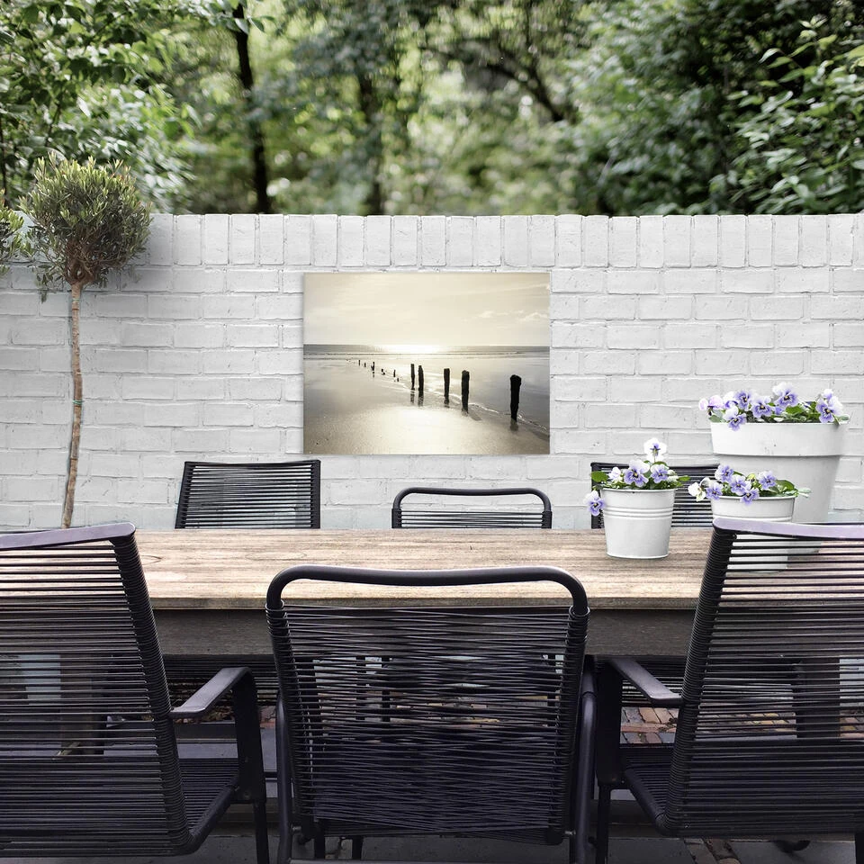 Art For The Home - Buitencanvas - Zonsondergang - 50x70cm 4 Art For The Home - Buitencanvas - Zonsondergang - 50x70cm - Afbeelding 2