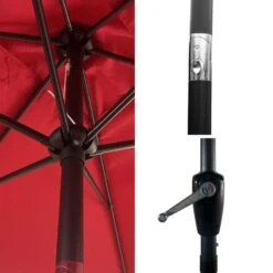 Happy Garden Schaduwzeilen HAPUNA - Red - Aluminium -Populair Tuinmeubilair 1000096513 0103