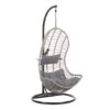 Beliani Hangstoel PINETO - Grijs Pe Rotan 2 Beliani Hangstoel PINETO - Grijs Pe Rotan -Populair Tuinmeubilair 1101450050