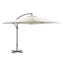 Garden Impressions Corfu Parasol 250x250 - Donker Grijs - Zand