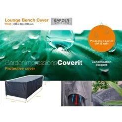 Garden Impressions Loungebank Hoes 248x88xH65 Cm -Populair Tuinmeubilair 1309178132 0101