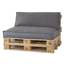2L Home & Garden Palletkussen Metro Lounge Grijs - 120 X 80cm -Populair Tuinmeubilair 1488674887 0102