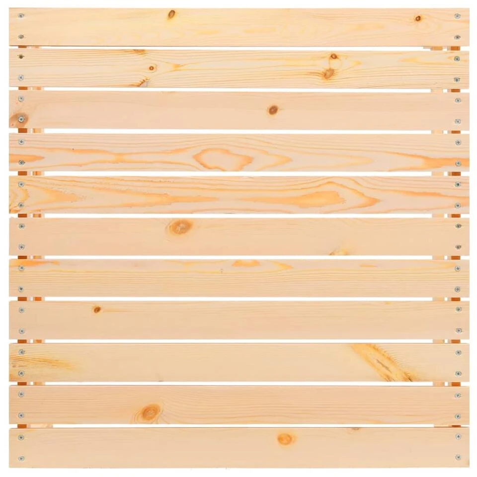 VidaXL 3-delige Loungeset Met Grijze Kussens Massief Grenenhout 6 VidaXL 3-delige Loungeset Met Grijze Kussens Massief Grenenhout - Afbeelding 4