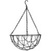 Merkloos Bloempot Hangmand - Zwart - Incl Ophangmateriaal - 30 Cm 1 Merkloos Bloempot Hangmand - Zwart - Incl Ophangmateriaal - 30 Cm -Populair Tuinmeubilair 1554232755