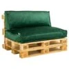 2L Home & Garden Palletkussen Velvet Donkergroen - 120 X 80cm 2 2L Home & Garden Palletkussen Velvet Donkergroen - 120 X 80cm -Populair Tuinmeubilair 1580155603