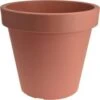 Merkloos Bloempot - Terracotta - Kunststof - Geschikt Voor Buiten - 35 Cm -Populair Tuinmeubilair 1643591826