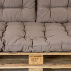 Madison Rugkussen Florance Taupe - 60 X 43cm -Populair Tuinmeubilair 1814149704 0103