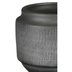 Mica Decorations Plantenpot - Terracotta - Zwart Mat - D25/H21 Cm -Populair Tuinmeubilair 1dda22ac3961472a82c4fa721bc95301