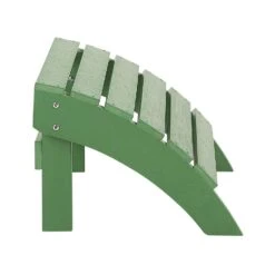Beliani Voetenbankje ADIRONDACK - Groen Kunsthout -Populair Tuinmeubilair 20fc2fc719784add8ae80a6c072934f3