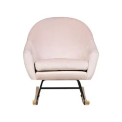 Beliani Schommelstoel OXIE - Roze Fluweel 8 Beliani Schommelstoel OXIE - Roze Fluweel -Populair Tuinmeubilair 376caf227ccd42cf9e32c7a5e2ecd94e
