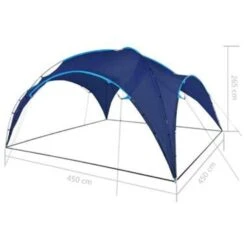 VidaXL Partytent Boog 450x450x265 Cm Donkerblauw 9 VidaXL Partytent Boog 450x450x265 Cm Donkerblauw -Populair Tuinmeubilair 38812b8c923b4b029d1386a2703da9f6