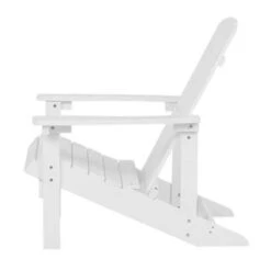 Beliani Tuinstoel ADIRONDACK - Wit Kunsthout 9 Beliani Tuinstoel ADIRONDACK - Wit Kunsthout -Populair Tuinmeubilair 438d2910b42e44aea299f03f00e433f5