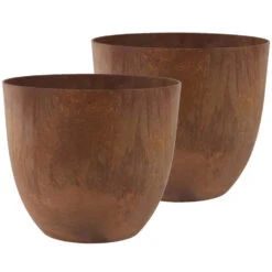 Ter Steege Plantenpot - Terra Bruin - Kunststof - 45 X 38 Cm -Populair Tuinmeubilair 47cead3e3eab4209b5ac73bbeea3d754