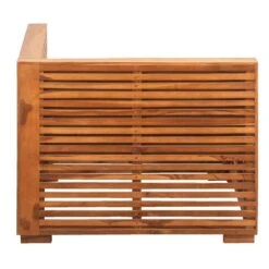 Le Sud Hoek Fauteuil Cèvennes - Bruin - 81x81x60 Cm -Populair Tuinmeubilair 50104001 0900