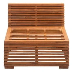 Le Sud Midden Fauteuil Cèvennes - Bruin - 81x73x60 Cm -Populair Tuinmeubilair 50104002 0100