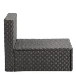 Le Sud Loungestoel Middenelement Dordogne - Antraciet - 84x72x66 Cm -Populair Tuinmeubilair 50105183 8004