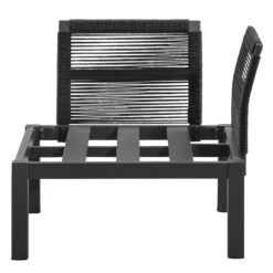 Le Sud Loungestoel Hoekelement Ardeche - Grijs - 78x78x66 Cm -Populair Tuinmeubilair 50105280 8004