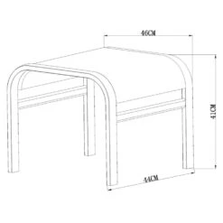 Le Sud Voetenbankje Cannes - Mat Grijs 9 Le Sud Voetenbankje Cannes - Mat Grijs -Populair Tuinmeubilair 50155486 9100