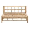 Palletbank Tarifa Bamboe - Naturel - 120x85x66 Cm -Populair Tuinmeubilair 50205502