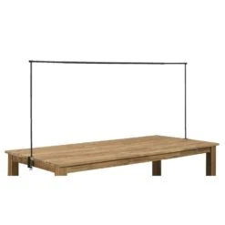 Tafelklem Ton - Zwart - 90-97x140-250x8 Cm 9 Tafelklem Ton - Zwart - 90-97x140-250x8 Cm -Populair Tuinmeubilair 54134185 0301