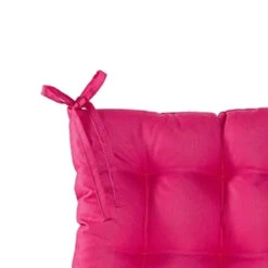 Anna's Collection Stoelkussen Gewatteerd - Fuchsia Roze - 38 X 38 Cm -Populair Tuinmeubilair 599f90f2bd14442ab9ede182af691762