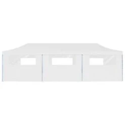 VidaXL Partytent Pop-up Met 8 Zijwanden 3x9 M Wit -Populair Tuinmeubilair 62fea1937165444ba59d13e692993e64