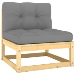 VidaXL 2-delige Loungeset Met Kussens Massief Grenenhout 70 X 70 X 67 Cm -Populair Tuinmeubilair 6eb30558369d4784a654744913618de0