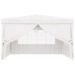 VidaXL Partytent Met Zijwanden Professioneel 90 G/m² 4x4 M Wit -Populair Tuinmeubilair 6f6133d3499b4ffd93d8927dde89127f