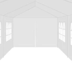 VidaXL Partytent 3x12 M Wit -Populair Tuinmeubilair 75d3eb718226438b850774027f32a36f
