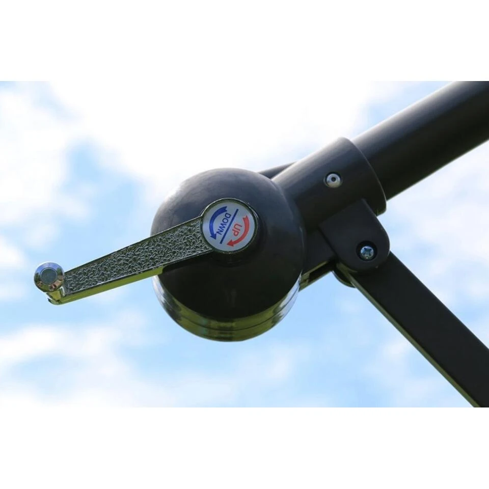 Zweefparasol 300cm Ecru 5 Zweefparasol 300cm Ecru - Afbeelding 3